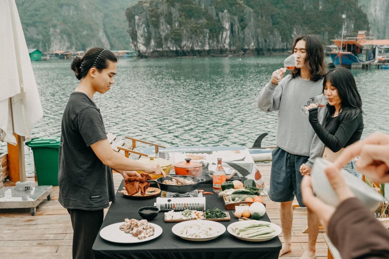 Lan Ha Floating Homestay Dong Khe Sau Exterior photo