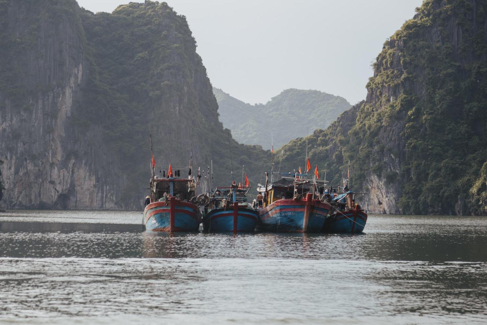 Lan Ha Floating Homestay Dong Khe Sau Exterior photo