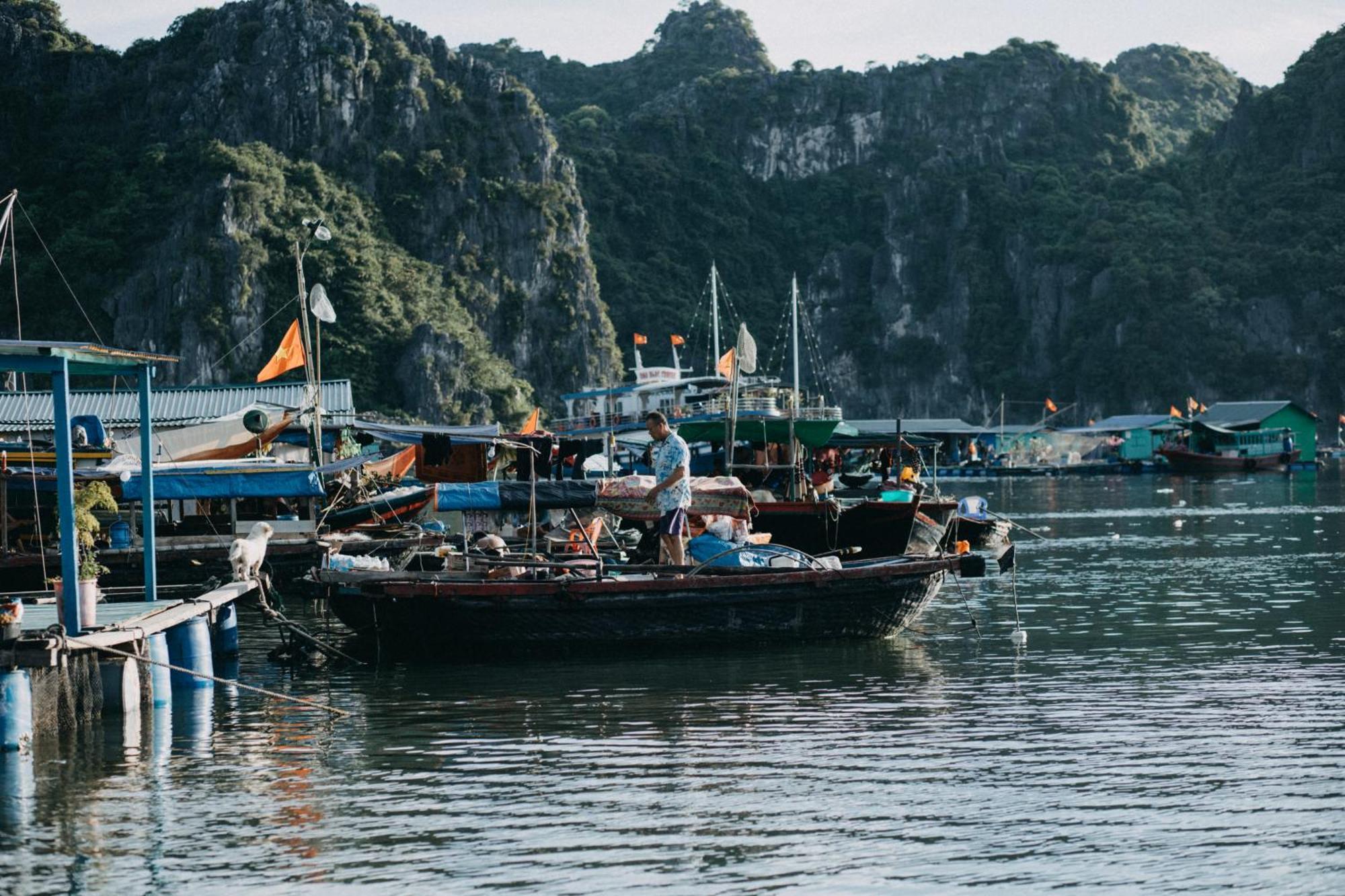 Lan Ha Floating Homestay Dong Khe Sau Exterior photo