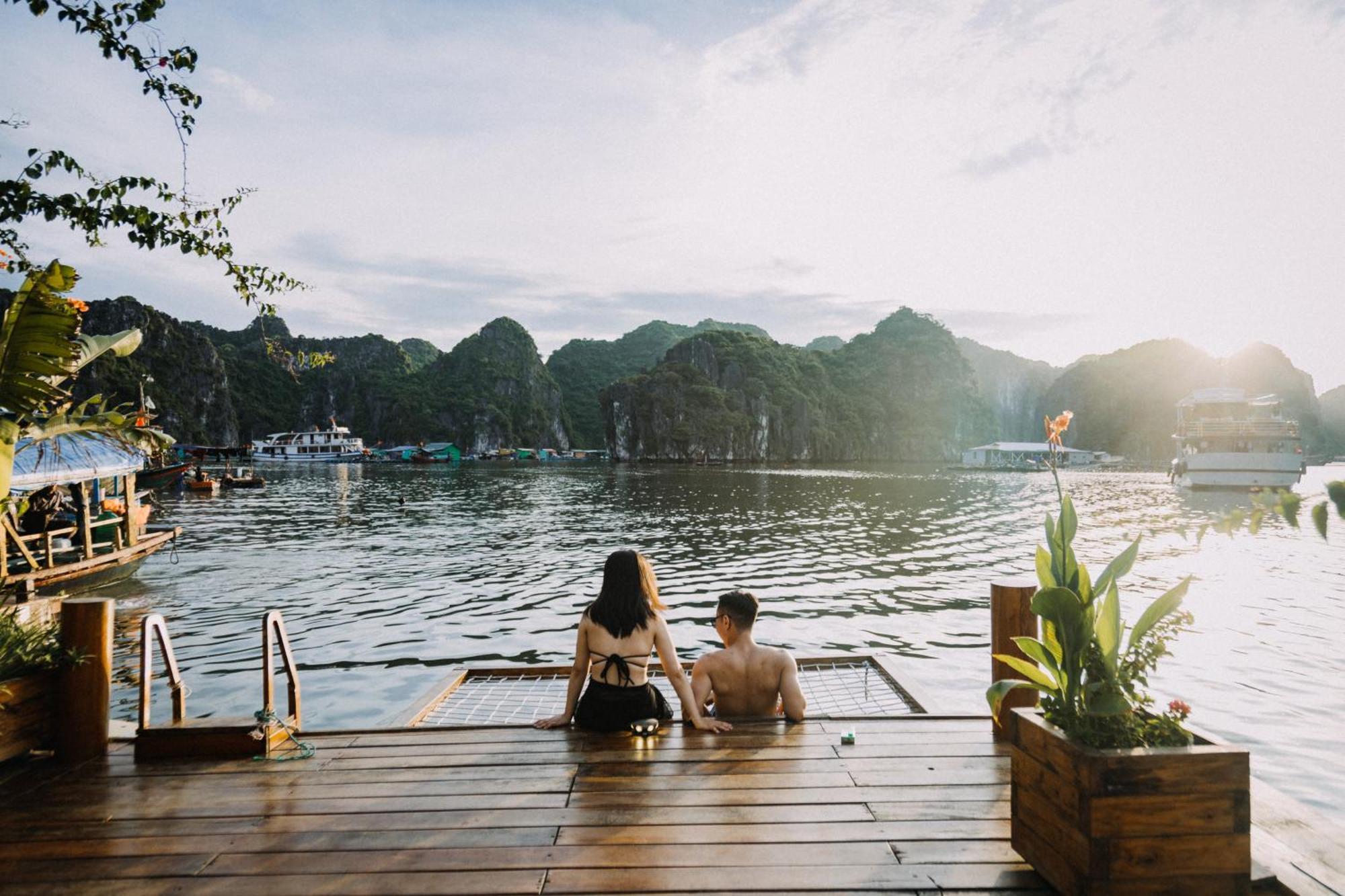 Lan Ha Floating Homestay Dong Khe Sau Exterior photo